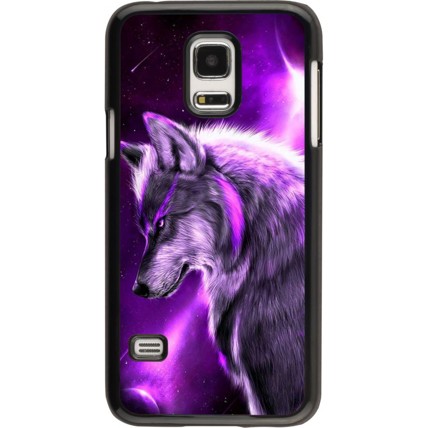 Hulle Samsung Galaxy S5 Mini Purple Sky Wolf