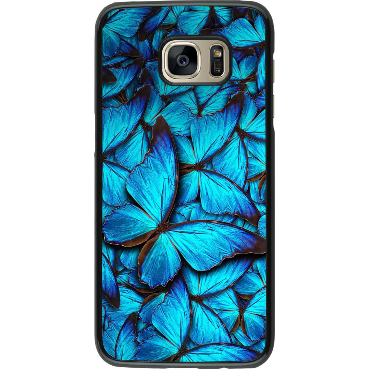 coque samsung s7 edge papillon bleu coque samsung s7 edge papillon bleu