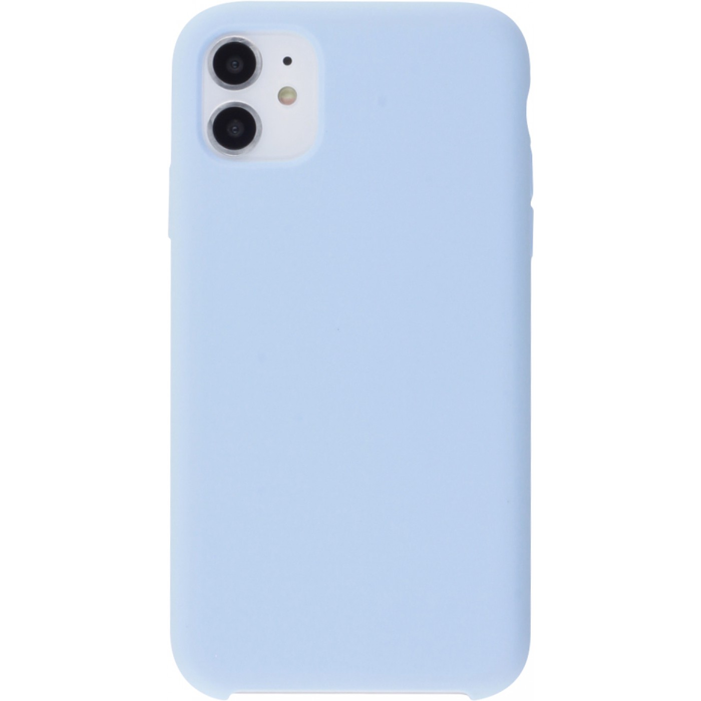 Coque iPhone 12 / 12 Pro - Soft Touch bleu clair coque bleu iphone