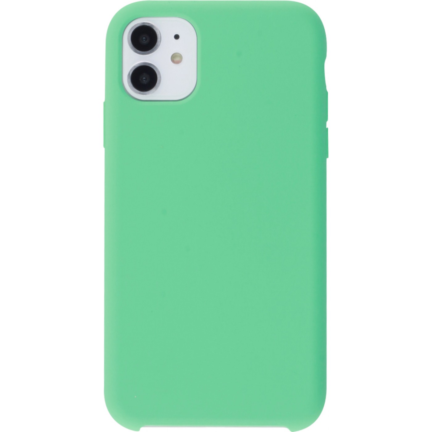 Coque iPhone 11 - Soft Touch vert menthe