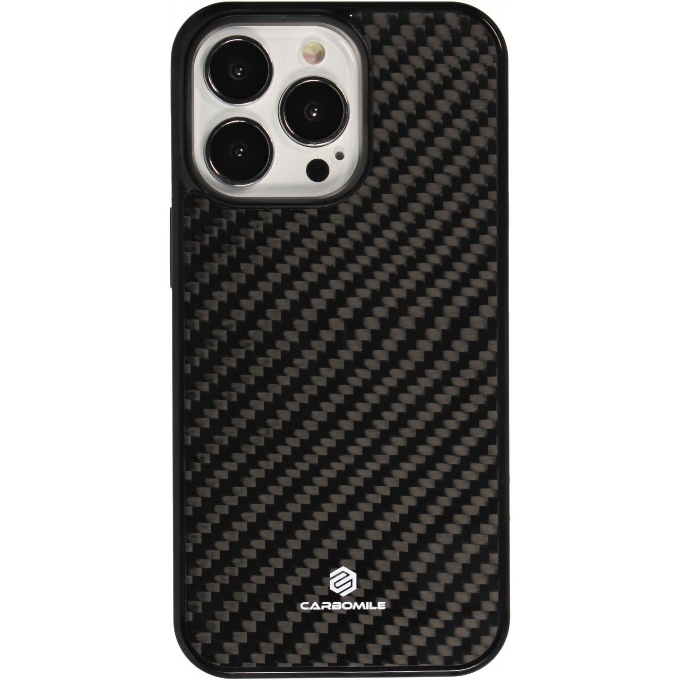 iPhone 13 Pro Max Case Hülle Carbomile Carbon Fiber