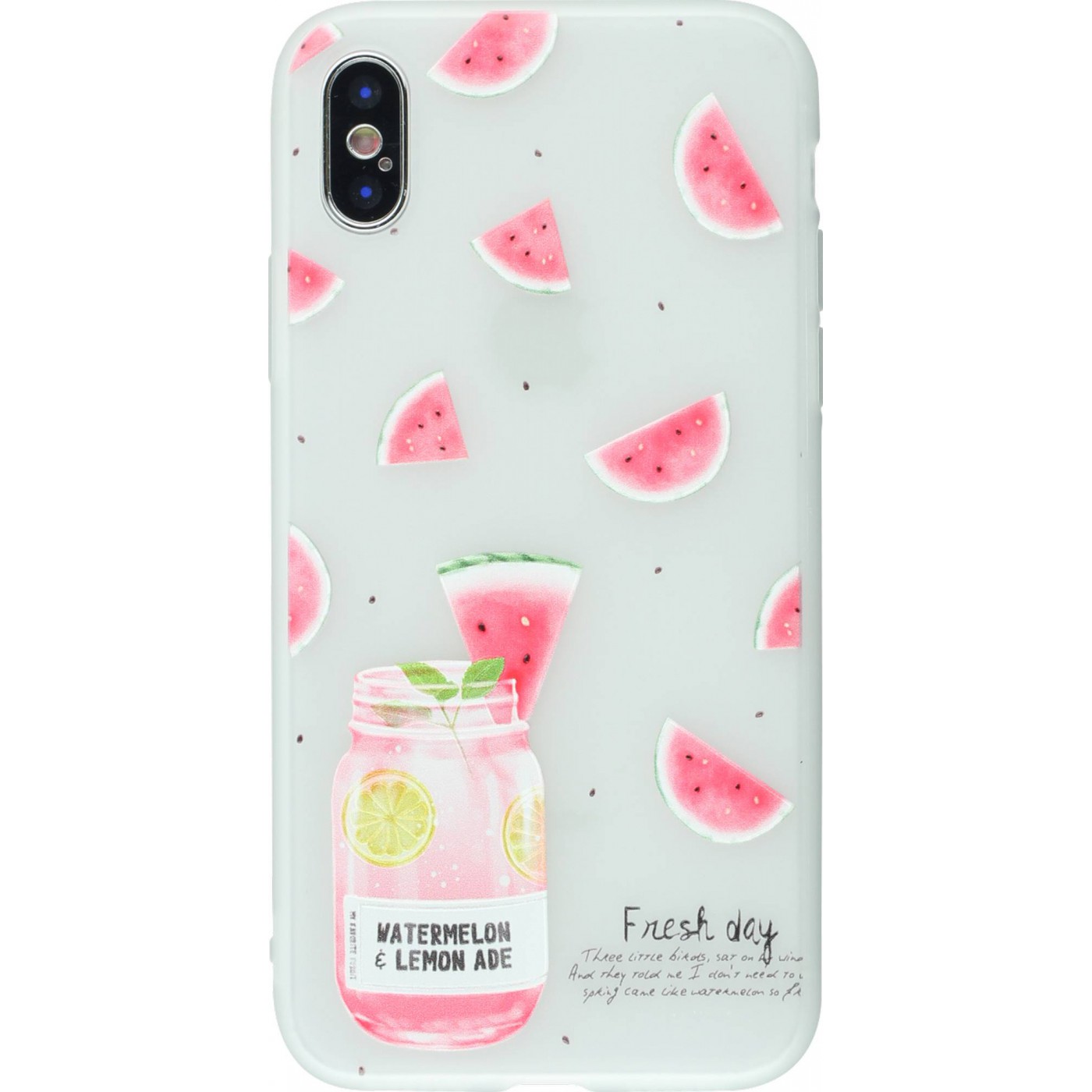 coque iphone xr watermelon