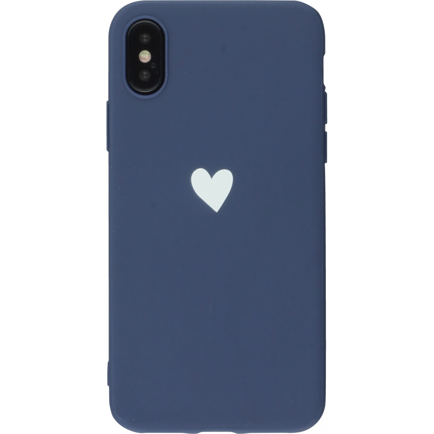 coque iphone xr rouge coeur