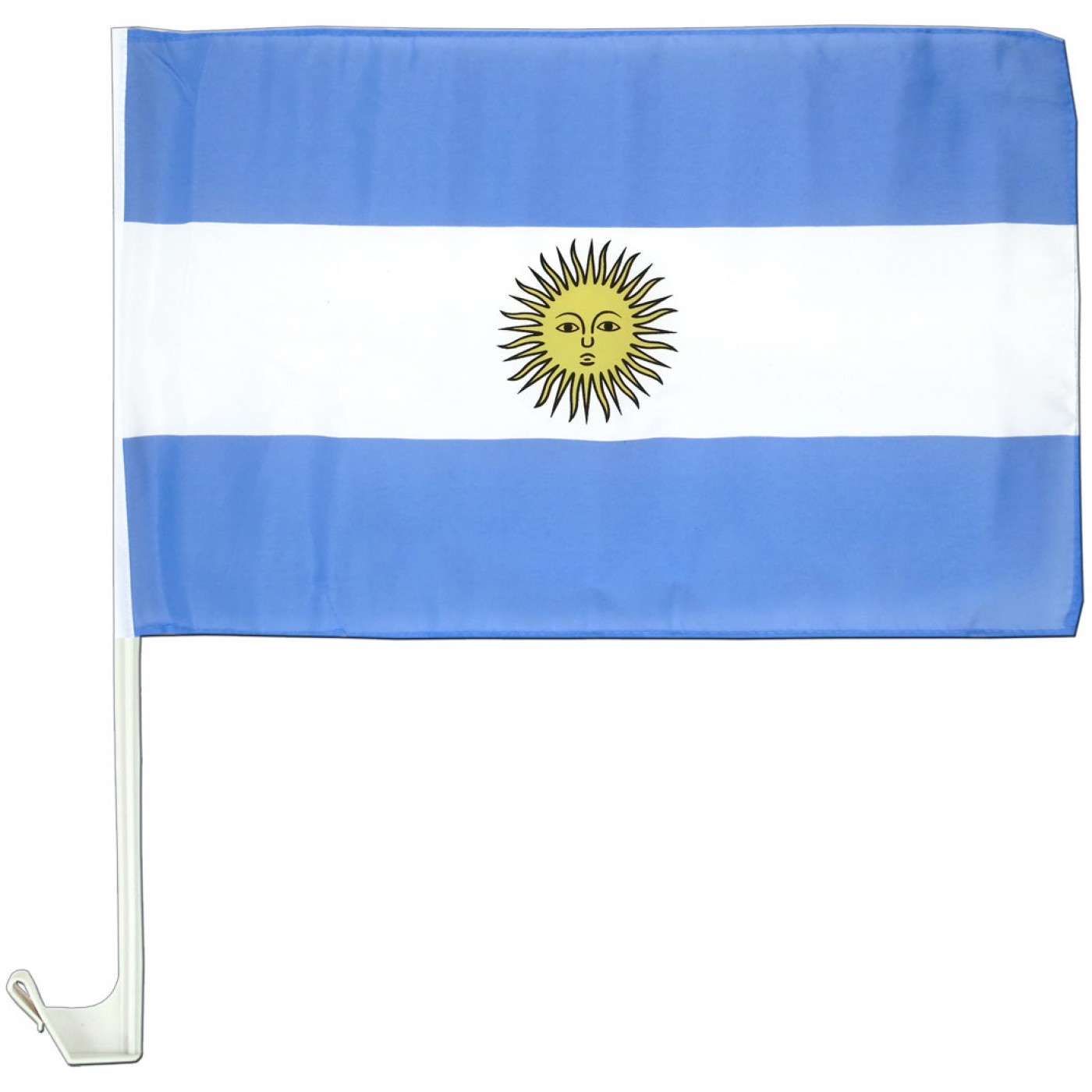 Argentina Flagge für Auto 30 x 45 cm