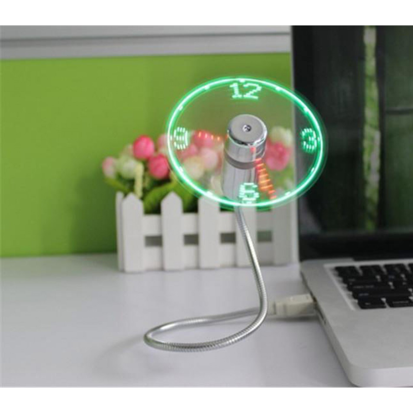 Flexibler Ventilator mit USBA Anschluss Kühlender Ventilator mit