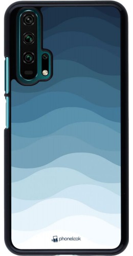 Coque Honor 20 Pro - Flat Blue Waves