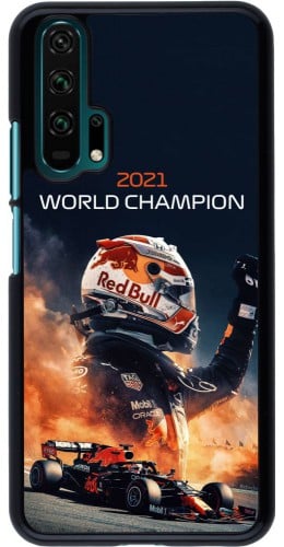 Coque Honor 20 Pro - Max Verstappen 2021 World Champion