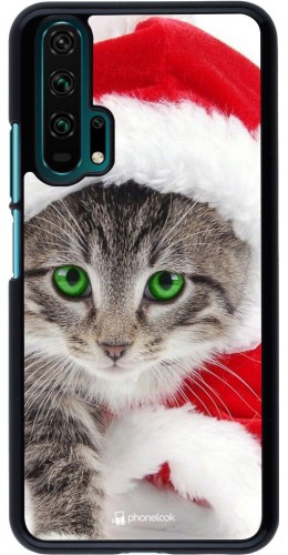 Coque Honor 20 Pro - Christmas 21 Real Cat