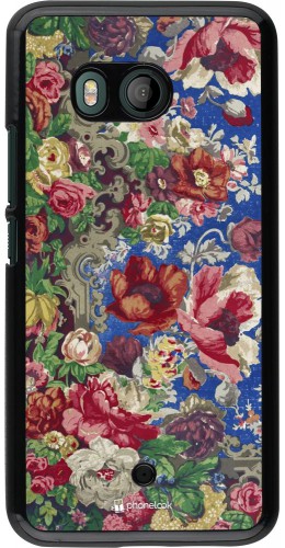 Coque HTC U11 - Vintage Art Flowers