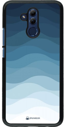 Coque Huawei Mate 20 Lite - Flat Blue Waves