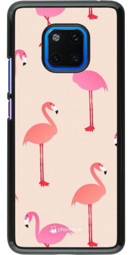 Coque Huawei Mate 20 Pro - Pink Flamingos Pattern
