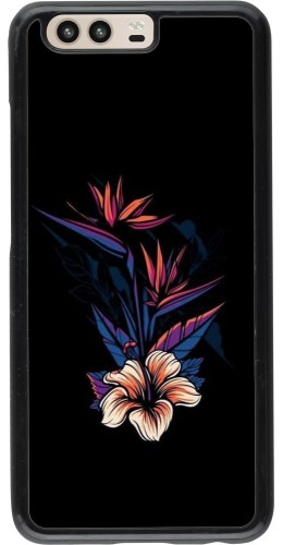 Coque Huawei P10 - Dark Flowers