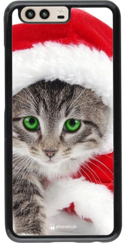 Coque Huawei P10 - Christmas 21 Real Cat
