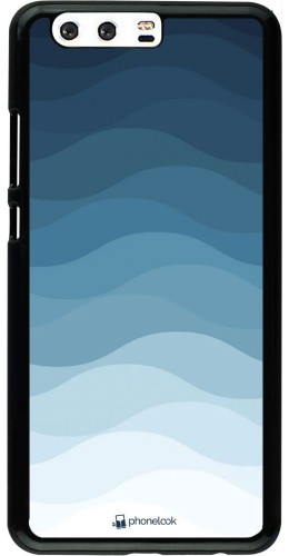 Coque Huawei P10 Plus - Flat Blue Waves
