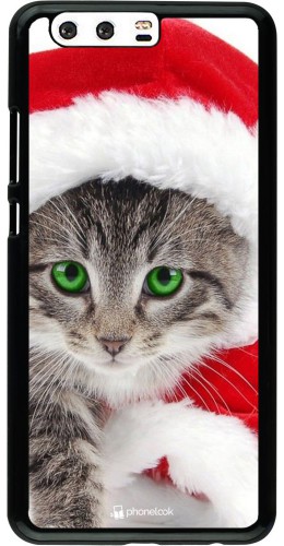 Coque Huawei P10 Plus - Christmas 21 Real Cat