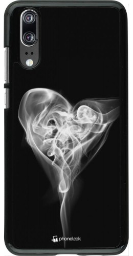 Coque Huawei P20 - Valentine 2022 Black Smoke