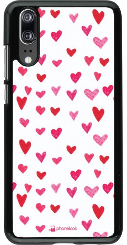 Coque Huawei P20 - Valentine 2022 Many pink hearts
