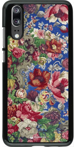 Coque Huawei P20 - Vintage Art Flowers