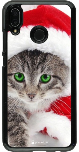Coque Huawei P20 Lite - Christmas 21 Real Cat