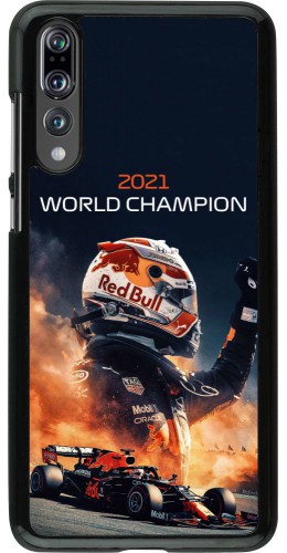 Coque Huawei P20 Pro - Max Verstappen 2021 World Champion