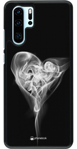 Coque Huawei P30 Pro - Valentine 2022 Black Smoke