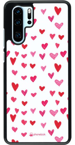 Coque Huawei P30 Pro - Valentine 2022 Many pink hearts