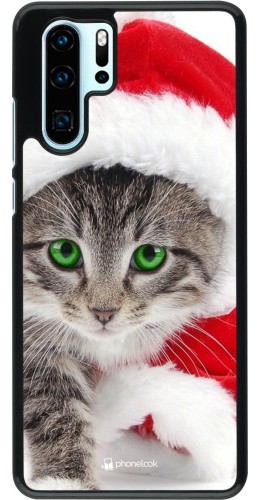 Coque Huawei P30 Pro - Christmas 21 Real Cat