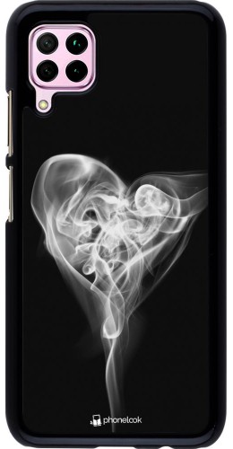 Coque Huawei P40 Lite - Valentine 2022 Black Smoke