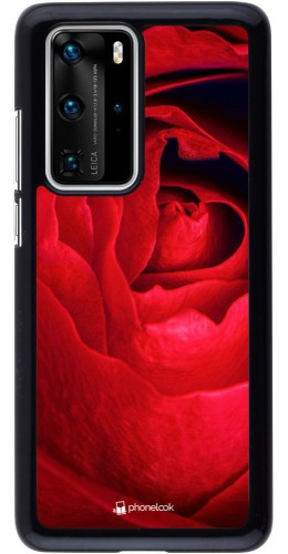 Coque Huawei P40 Pro - Valentine 2022 Rose