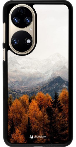 Coque Huawei P50 - Autumn 21 Forest Mountain