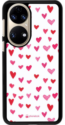 Coque Huawei P50 - Valentine 2022 Many pink hearts