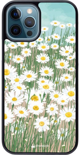 Coque iPhone 12 / 12 Pro - Flower Field Art