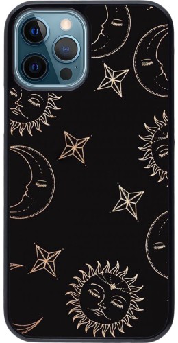 Coque iPhone 12 / 12 Pro - Suns and Moons