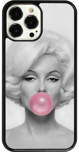 Coque iPhone 13 Pro Max - Marilyn Bubble
