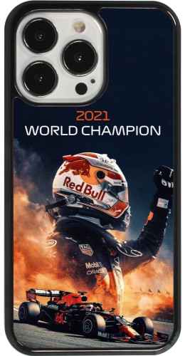 Coque iPhone 13 Pro - Max Verstappen 2021 World Champion