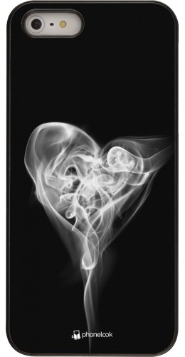 Coque iPhone 5/5s / SE (2016) - Valentine 2022 Black Smoke