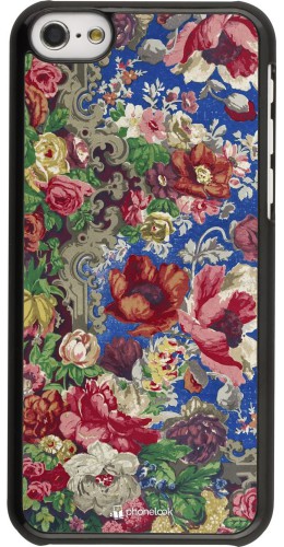 Coque iPhone 5c - Vintage Art Flowers