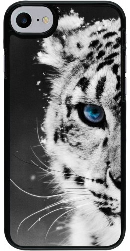 Coque iPhone 7 / 8 / SE (2020) - White tiger blue eye
