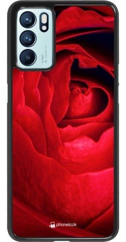 Coque Oppo Reno6 5G - Valentine 2022 Rose