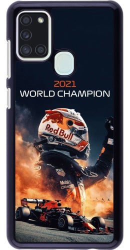 Coque Samsung Galaxy A21s - Max Verstappen 2021 World Champion