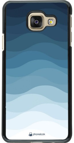 Coque Samsung Galaxy A3 (2016) - Flat Blue Waves
