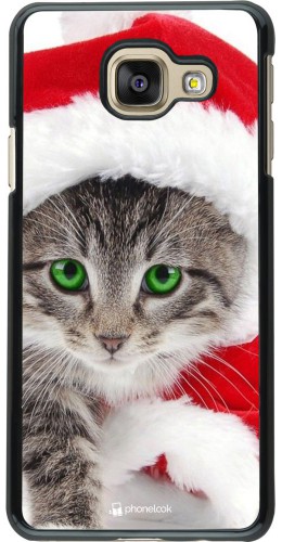 Coque Samsung Galaxy A3 (2016) - Christmas 21 Real Cat