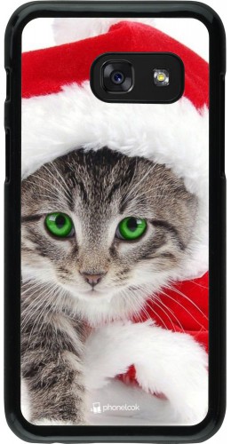 Coque Samsung Galaxy A3 (2017) - Christmas 21 Real Cat