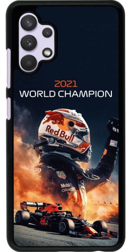Coque Samsung Galaxy A32 - Max Verstappen 2021 World Champion