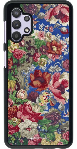 Coque Samsung Galaxy A32 5G - Vintage Art Flowers