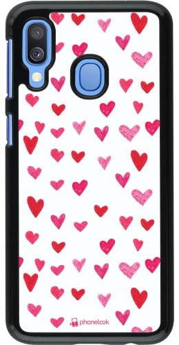Coque Samsung Galaxy A40 - Valentine 2022 Many pink hearts
