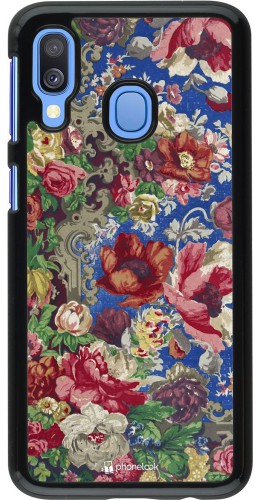 Coque Samsung Galaxy A40 - Vintage Art Flowers