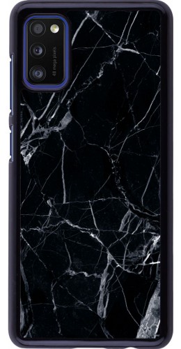 Coque Samsung Galaxy A41 - Marble Black 01