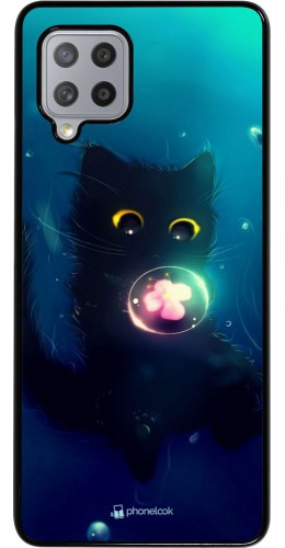 Coque Samsung Galaxy A42 5G - Cute Cat Bubble
