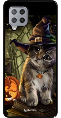 Coque Samsung Galaxy A42 5G - Halloween 21 Witch cat